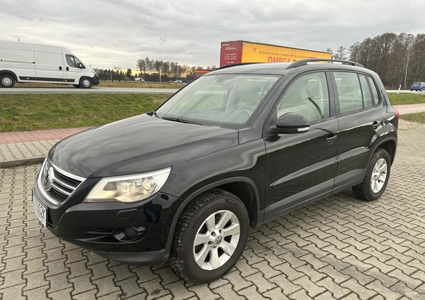 Volkswagen Tiguan cena 32900 przebieg: 283000, rok produkcji 2009 z Płoty małe 154